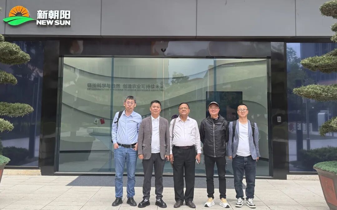 印度Crystal Crop Protection Limited荣誉主席到访新朝阳